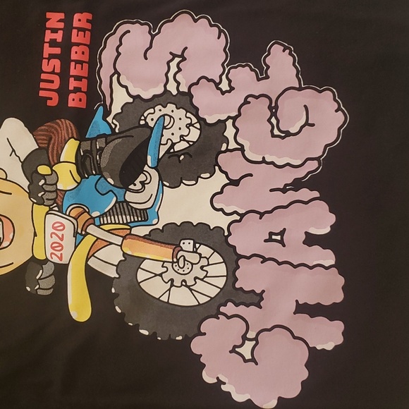 NWT Justin Bieber Changes Tee size XXS/ Oversized fit - Picture 6 of 8